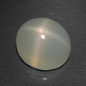 16,17 ctw natürlicher cream Stern-Mondstein, Transparent, Transparent / Lichtdurchlässig