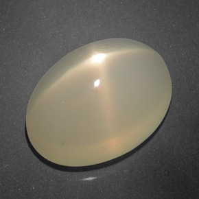 15,60 ctw natürlicher cream Stern-Mondstein, Oval Schliff, Lichtdurchlässig