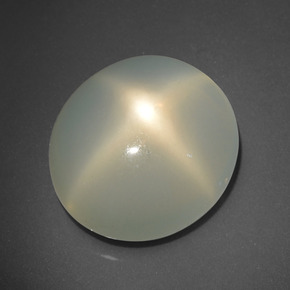 15,85 ctw natürlicher cream Stern-Mondstein, Oval Schliff, Lichtdurchlässig
