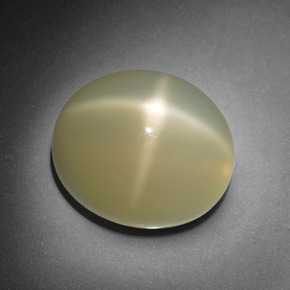13,24 ctw natürlicher cream Stern-Mondstein, Oval Schliff, Lichtdurchlässig