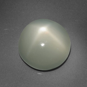 6,95 ctw natürlicher cream Stern-Mondstein, Rundschliff, Lichtdurchlässig