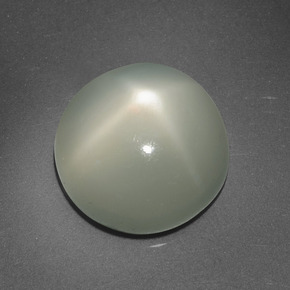 6,95 ctw natürlicher cream Stern-Mondstein, Rundschliff, Lichtdurchlässig