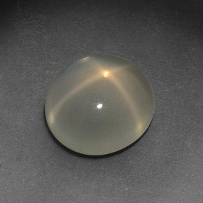 4,26 ctw natürlicher cream Stern-Mondstein, Oval Schliff, Lichtdurchlässig