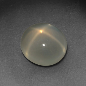 4,26 ctw natürlicher cream Stern-Mondstein, Oval Schliff, Lichtdurchlässig