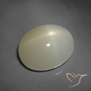 9,17 ctw natürlicher Erdiges Braun Sternmondstein, Oval, Lichtdurchlässig