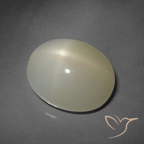 9,17 ctw natürlicher Erdiges Braun Sternmondstein, Oval, Lichtdurchlässig