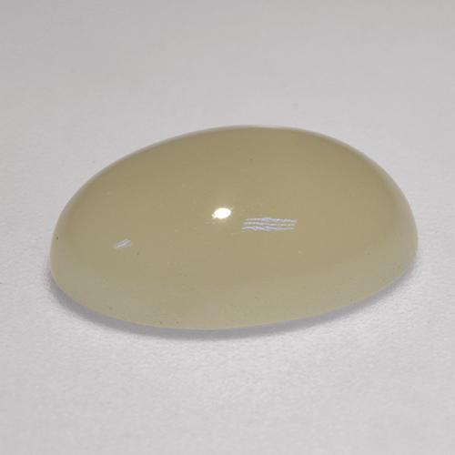 5,20 ctw natürlicher brauner Stern-Mondstein, Oval Schliff, Lichtdurchlässig