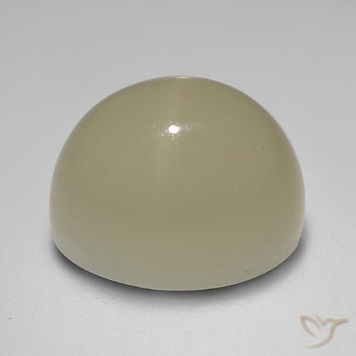 9,17 ctw natürlicher Helles Kaffeebraun Sternmondstein, Oval, Lichtdurchlässig