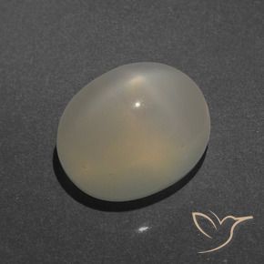9,17 ctw natürlicher Erdiges Braun Sternmondstein, Oval, Lichtdurchlässig