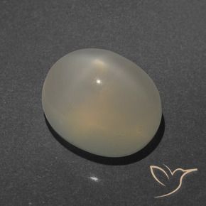 9,17 ctw natürlicher Erdiges Braun Sternmondstein, Oval, Lichtdurchlässig