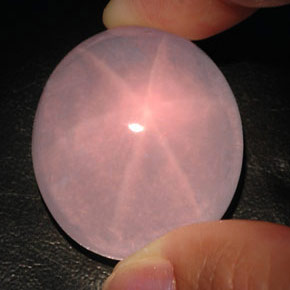 167,45 ctw natürlicher rosafarbener Stern-Rosenquarz, Transparent, Transparent / Lichtdurchlässig