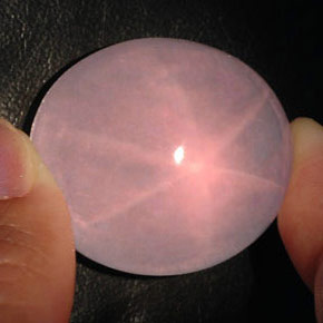 167,45 ctw natürlicher rosafarbener Stern-Rosenquarz, Transparent, Transparent / Lichtdurchlässig