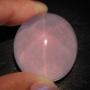 101,45 ctw natürlicher rosafarbener Stern-Rosenquarz, Transparent, Transparent / Lichtdurchlässig
