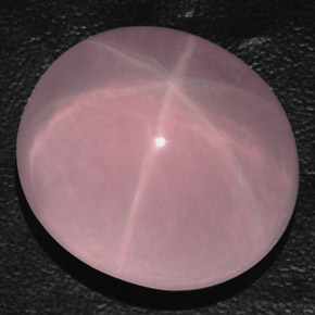 85,90 ctw natürlicher rosafarbener Stern-Rosenquarz, Transparent, Transparent / Lichtdurchlässig