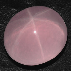 85,90 ctw natürlicher rosafarbener Stern-Rosenquarz, Transparent, Transparent / Lichtdurchlässig