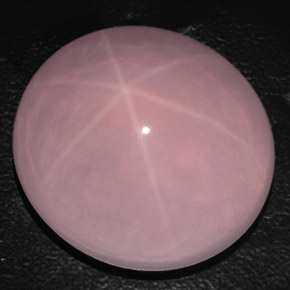 93,25 ctw natürlicher rosafarbener Stern-Rosenquarz, Transparent, Transparent / Lichtdurchlässig