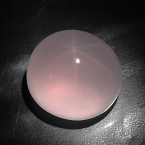 147,25 ctw natürlicher rosafarbener Stern-Rosenquarz, Transparent, Transparent / Lichtdurchlässig