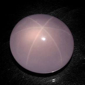 133,15 ctw natürlicher rosafarbener Stern-Rosenquarz, Transparent, Transparent / Lichtdurchlässig