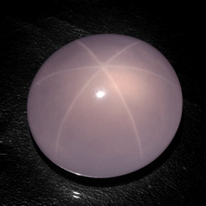 133,15 ctw natürlicher rosafarbener Stern-Rosenquarz, Transparent, Transparent / Lichtdurchlässig
