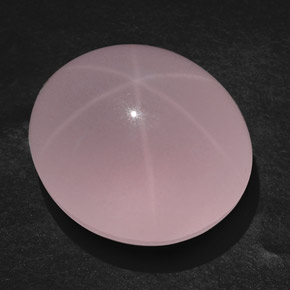 107,45 ctw natürlicher rosafarbener Stern-Rosenquarz, Transparent, Transparent / Lichtdurchlässig