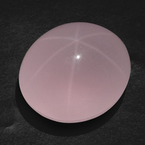 107,45 ctw natürlicher rosafarbener Stern-Rosenquarz, Transparent, Transparent / Lichtdurchlässig
