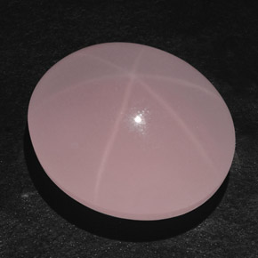 83,38 ctw natürlicher rosafarbener Stern-Rosenquarz, Transparent, Transparent / Lichtdurchlässig