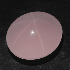 83,38 ctw natürlicher rosafarbener Stern-Rosenquarz, Transparent, Transparent / Lichtdurchlässig