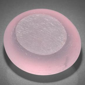 105,30 ctw natürlicher rosafarbener Stern-Rosenquarz, Oval Schliff, Lichtdurchlässig