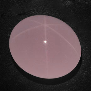 132,70 ctw natürlicher rosafarbener Stern-Rosenquarz, Transparent, Transparent / Lichtdurchlässig