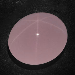132,70 ctw natürlicher rosafarbener Stern-Rosenquarz, Transparent, Transparent / Lichtdurchlässig