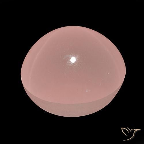 9,17 ctw natürlicher Blush Rosa Sternrosenquarz, Oval, Lichtdurchlässig