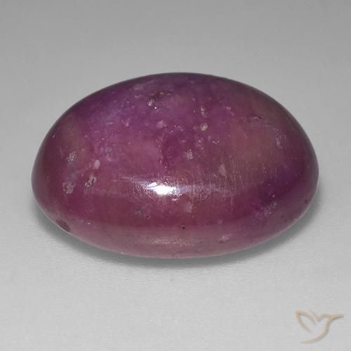 9,17 ctw natürlicher Weinrot Sternrubin, Oval, Lichtundurchlässig