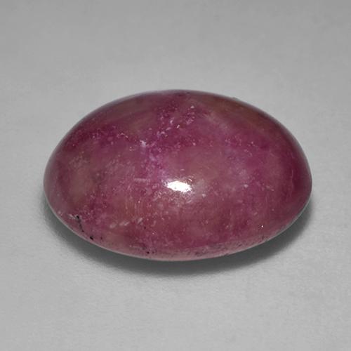 10,07 ctw natürlicher purpurfarbener Stern-Rubin, Oval Schliff, Lichtundurchlässig