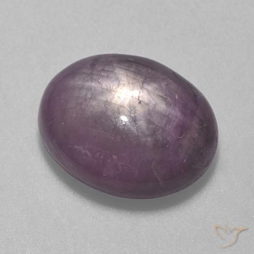9,17 ctw natürlicher helllila- Sternrubin, Oval, Lichtundurchlässig