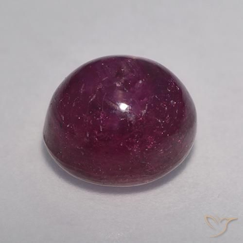 9,17 ctw natürlicher Weinrot Sternrubin, Oval, Lichtundurchlässig