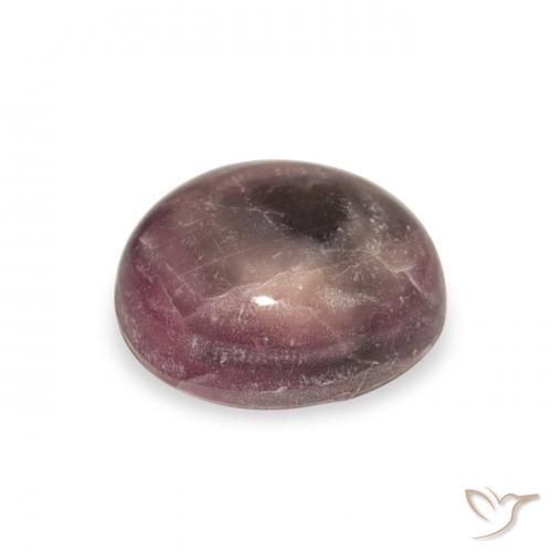 9,17 ctw natürlicher Medium Dark-Purple Sternrubin, Oval, Lichtundurchlässig