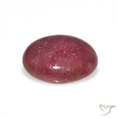 9,17 ctw natürlicher Magenta Sternrubin, Oval, Lichtundurchlässig