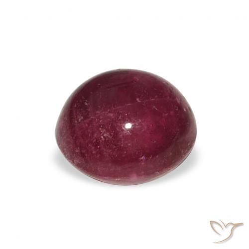 9,17 ctw natürlicher Tiefes Magenta Sternrubin, Oval, Lichtundurchlässig
