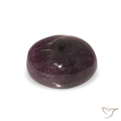 9,17 ctw natürlicher Medium Dark-Purple Sternrubin, Oval, Lichtundurchlässig