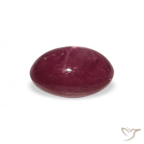 9,17 ctw natürlicher Medium Light-Purple Sternrubin, Oval, Lichtundurchlässig