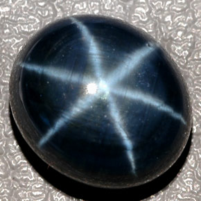 12,43 ctw natürlicher blauer Stern-Saphir, Oval Schliff, Lichtdurchlässig