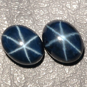  ct natürliche blauer Stern-Saphir-Edelsteine, Oval Schliff, Lichtdurchlässig