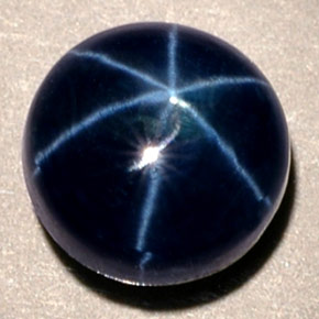 1,94 ctw natürlicher blauer Stern-Saphir, Rundschliff, Lichtdurchlässig