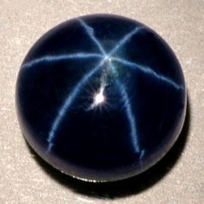 1,94 ctw natürlicher blauer Stern-Saphir, Rundschliff, Lichtdurchlässig