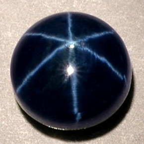 1,94 ctw natürlicher blauer Stern-Saphir, Rundschliff, Lichtdurchlässig