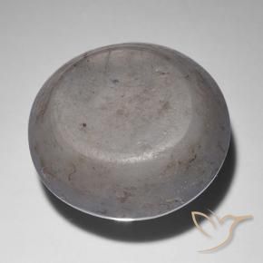 9,17 ctw natürlicher Lila Silber Sternsaphir, Oval, Lichtundurchlässig