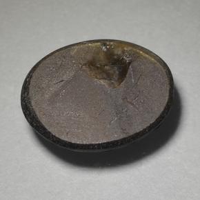 9,17 ctw natürlicher Schwarz Sternsaphir, Oval Schliff, Lichtundurchlässig