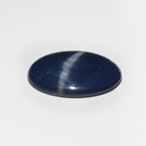 2,25 ctw natürlicher blauer Stern-Saphir, Oval Schliff, Lichtdurchlässig