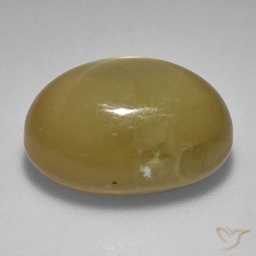9,17 ctw natürlicher Orangenes Gold Sternsaphir, Oval, Lichtundurchlässig