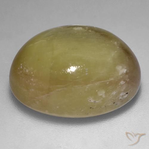 9,17 ctw natürlicher gold-gelb Sternsaphir, Oval, Lichtundurchlässig